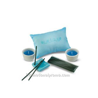 Relaxing candle/incense set