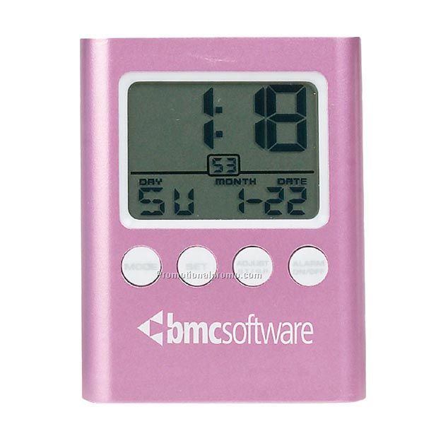Rounded Digital Clock AQ-659PK