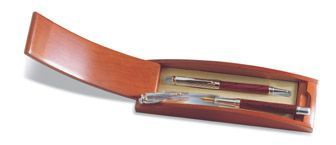 Silver writing set embajador