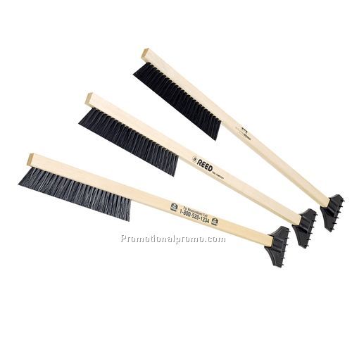 Snowbrush - Wood Snowbrush with Ice Scraper, 24