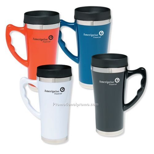 Stainless Mug - Plastic, 16 oz.