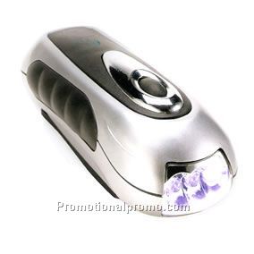 Torch with cell phone charger