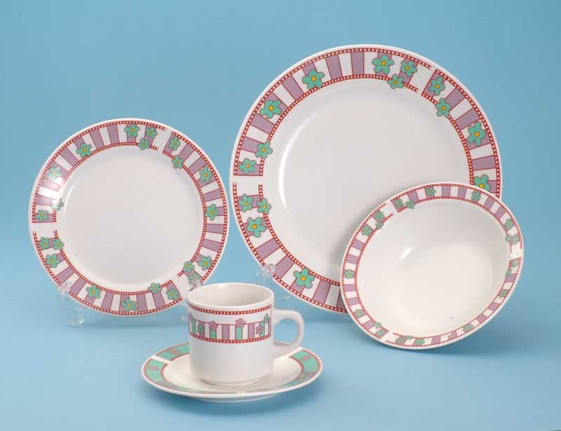 decal dinnerware 
  
   
     
    