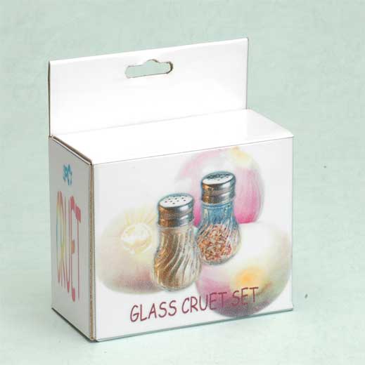 salt and pepper set with metal lid
  
   
     
    