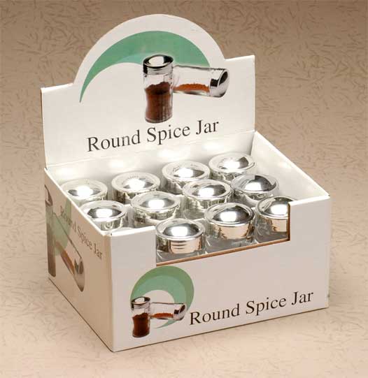 salt and pepper set with metal lid
  
   
     
    