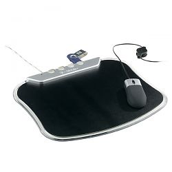 Light-Up Mouse Pad with Hub MP-1802