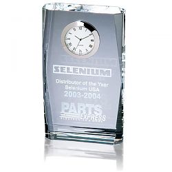 Optica Crystal Clock C-689C