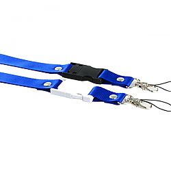 Lanyard with USB Flash Drive UB-1287BL