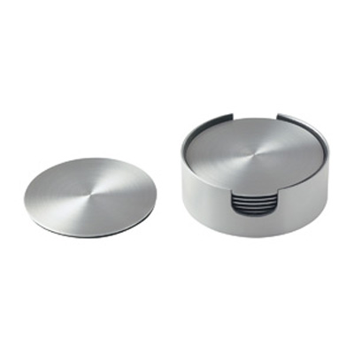 Aluminium Coaster Set