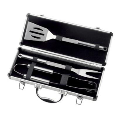 Metal Case BBQ Set