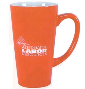 16 oz. Red Duo Tone Cafe Grande