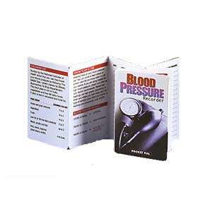 Blood Pressure Recorder Pocket Pal