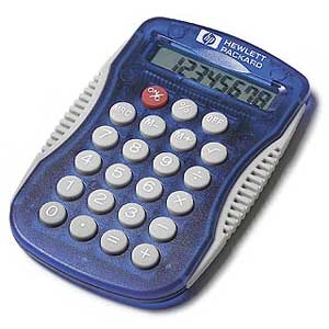 Translucent Sport Soft-Grip Calculator