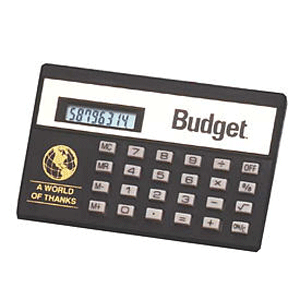 Advertising Calculators - Gold Plated Calculator
