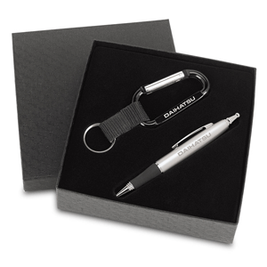 Nixon Pen & Carabiner Gift Set