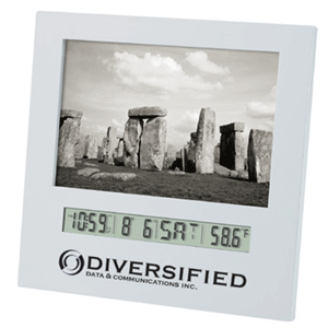 4" x 6" Photo Frame Clock