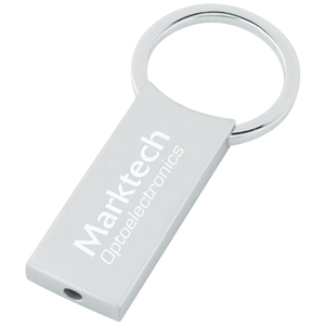 Metal Rectangle Keytag