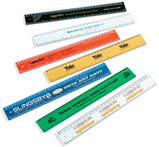 T1/T2 Coloured Ruler