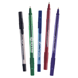 Personalized Stick Pen - Translucent Colorbrite Pen