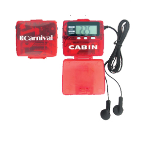 Pedometer Mini Radio