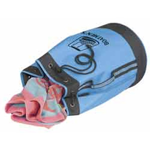 Dynamic Duo-Tone Drawstring Tote