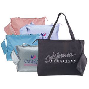 Trendy Metallic Tote Bag