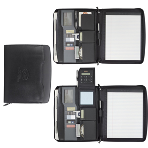 Elevations Deluxe Zippered Padfolio