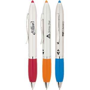 BASILIA BLACK & RED BALLPOINT PENS AND STYLUS