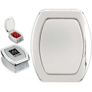 SALUTE I Square styled Pill Box