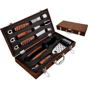 5 PC DELUXE BBQ SET
