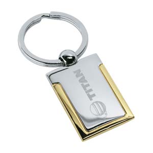 Elements Keyring Designer Silver & Gold Collection