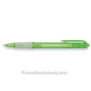 Paper Mate PC 8 Retractable Translucent Lime Barrel/Translucent White Trim Ball Pen
