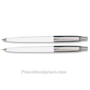 Parker Jotter White Ball Pen/Pencil Set