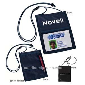 Crystal-Line Neck Wallet