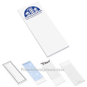 Super List Notepad 3"W x 8-1/4H" - 50 sheets