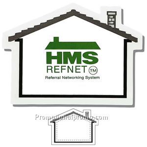 House #2 Shaped Magnet - Digitally Printed