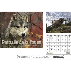 Wildlife Portraits, French - Stapled