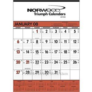 Red & Black Contractor's Memo (13-sheet)