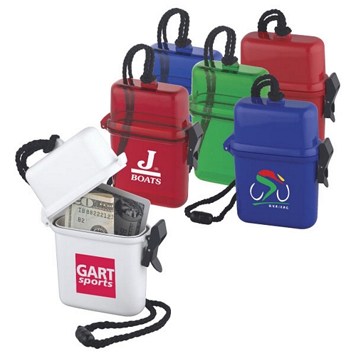 FLIP-TOP FLOATING CONTAINER