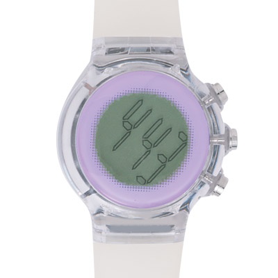 Circular Digital Watch