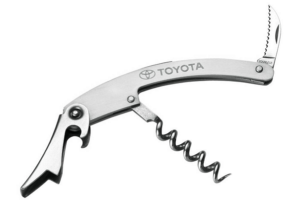 3 Function Steel Bar Tool corkscrew