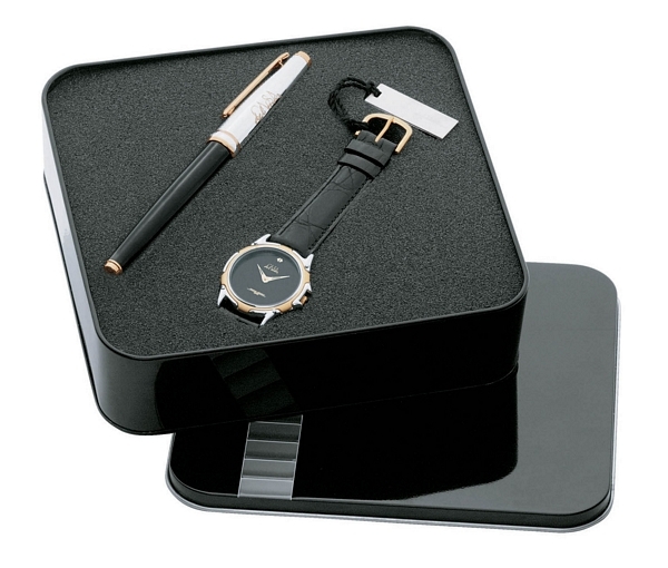 Rollerball Pen / Watch Giftset