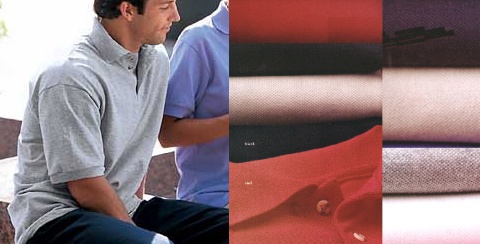 Anvil Cotton Deluxe Pique Knit Polo