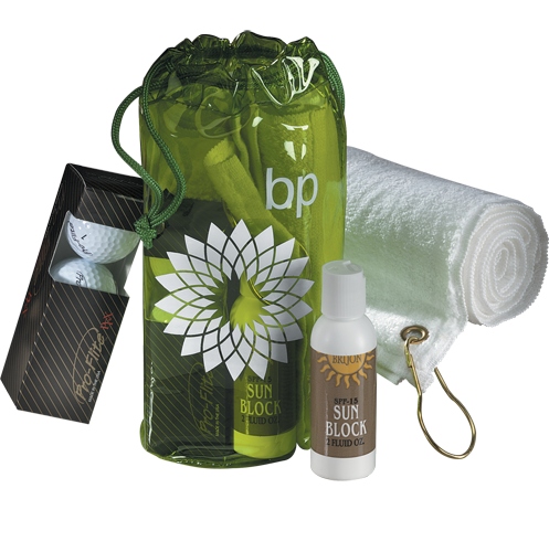 Deluxe golf kit in carry bags