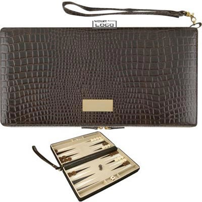 Leather Backgammon Set