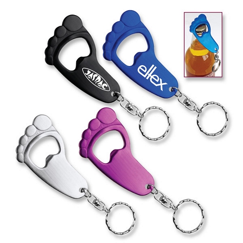 FOOT-SHAPED BOTTLE / CAN OPENER