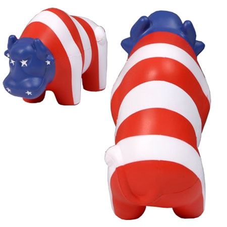 Patriotic Bull Stress Reliever