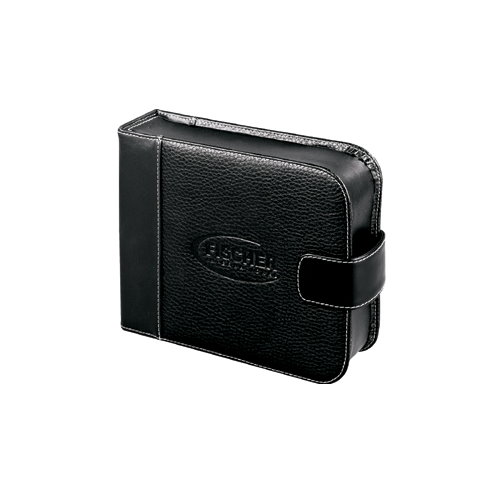 DVD / CD Leather Desk Organizer