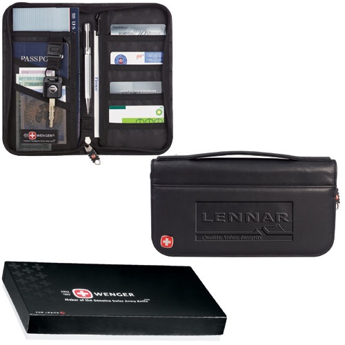 Wenger Leather Travel Wallet