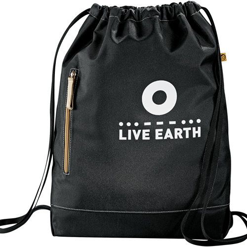 Eco 51% Recycled Owl Cinch Bag